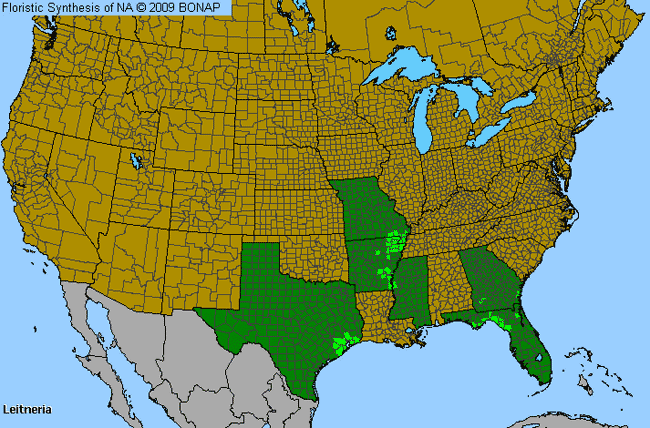 Allergies By County Map For Corkwood