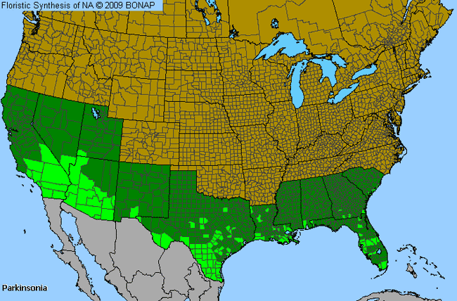 Allergies By County Map For Palo-Verde