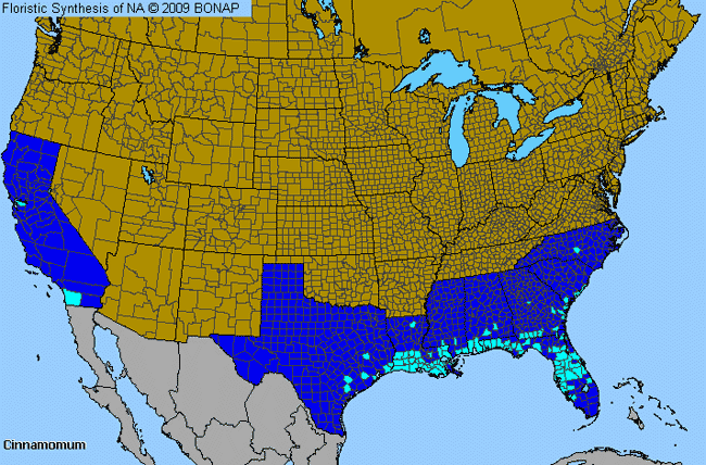 Allergies By County Map For Cinnamon