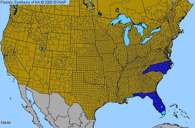 Allergies By County Map For Coconut Palm