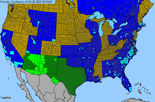 Allergies By County Map For Marigold