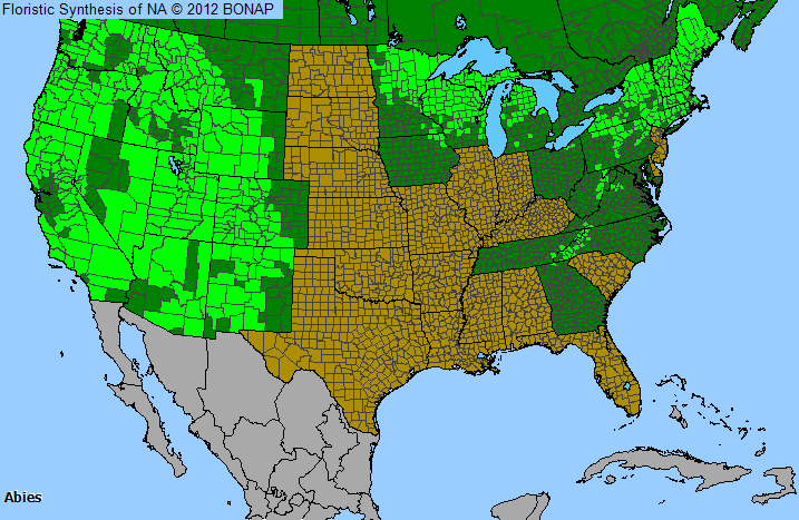 Allergies By County Map For Fir