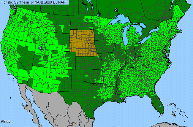 Allergies By County Map For Alder