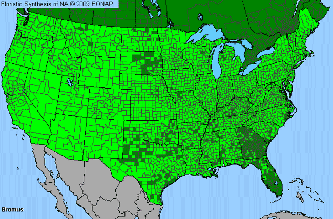 Allergies By County Map For Brome