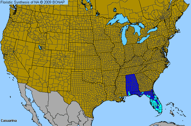 Allergies By County Map For She-Oak