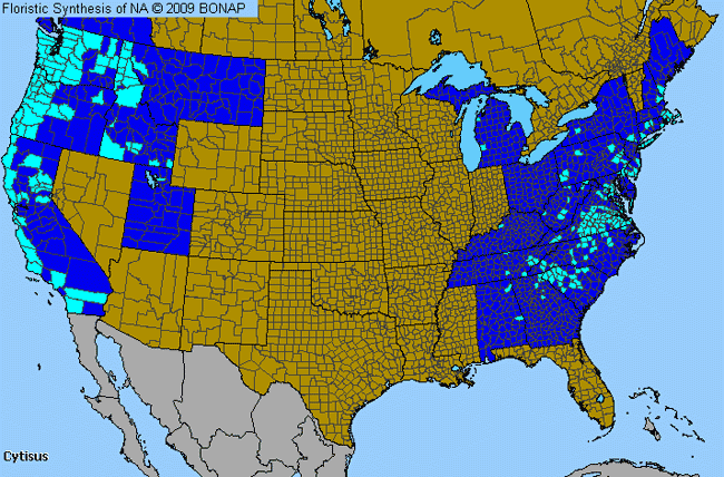 Allergies By County Map For Broom