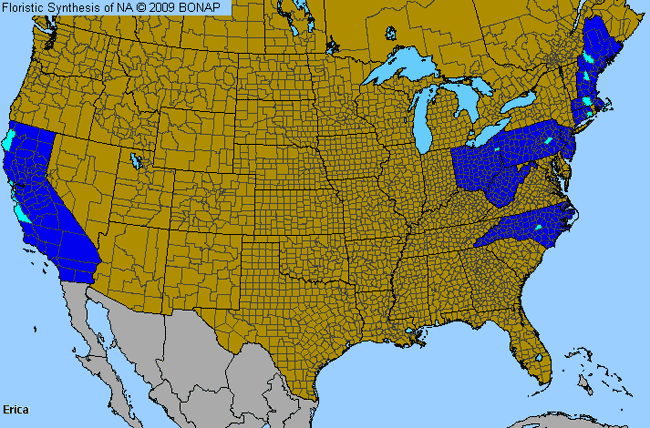 Allergies By County Map For Heath