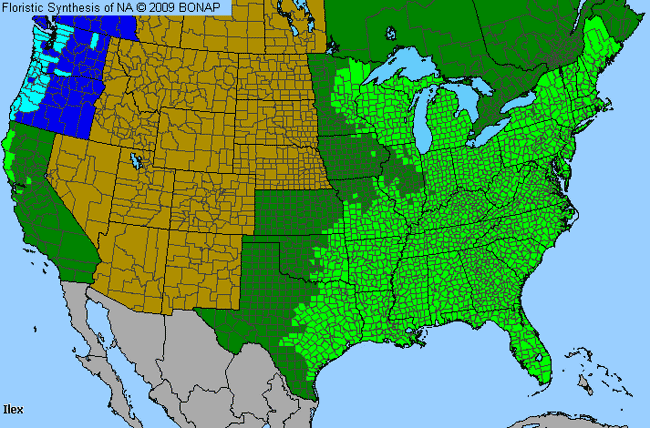 Allergies By County Map For Holly