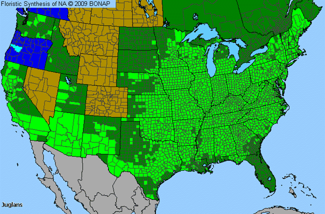 Allergies By County Map For Walnut