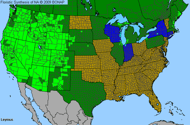 Allergies By County Map For Lyme Grass