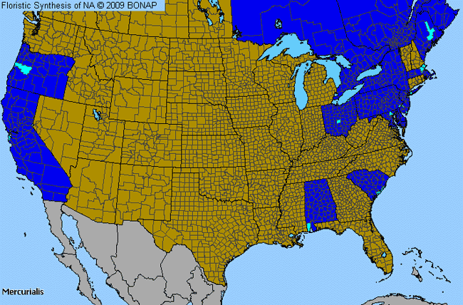 Allergies By County Map For Mercury