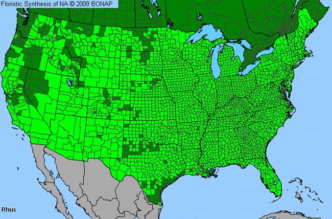 Allergies By County Map For Sumac