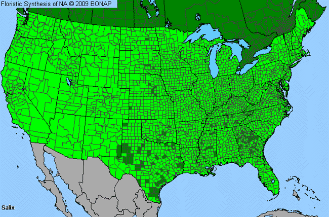 Allergies By County Map For Willow