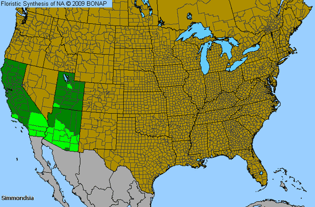 Allergies By County Map For Jojoba