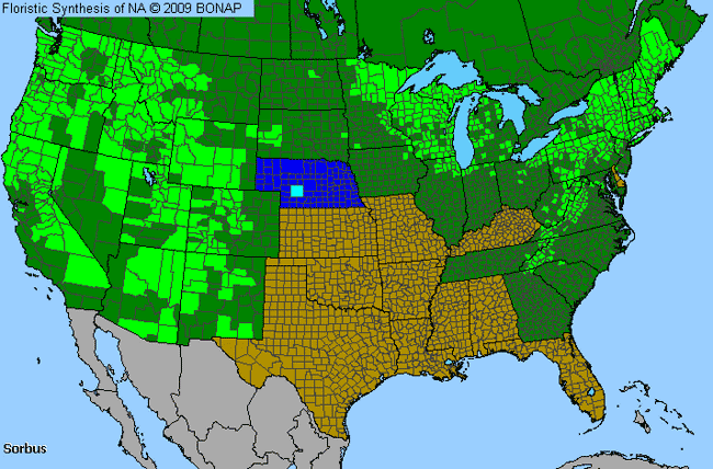 Allergies By County Map For Mountain-Ash