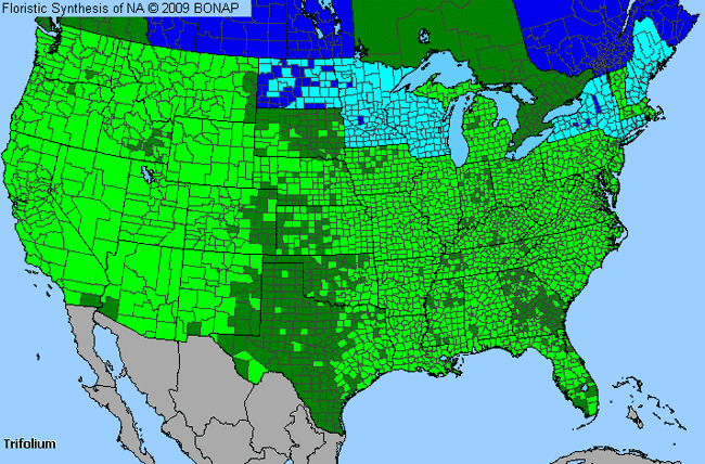 Allergies By County Map For Clover