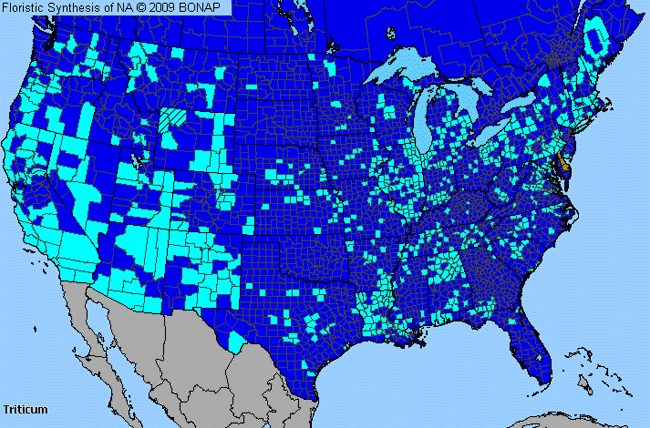 Allergies By County Map For Wheat