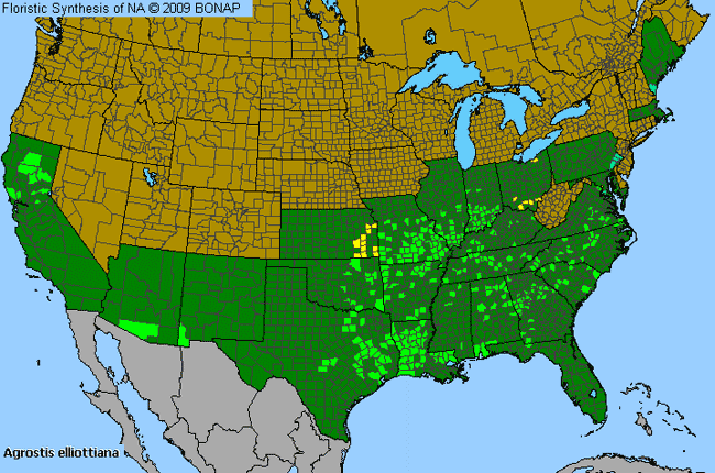 Allergies By County Map For Elliott's Bent