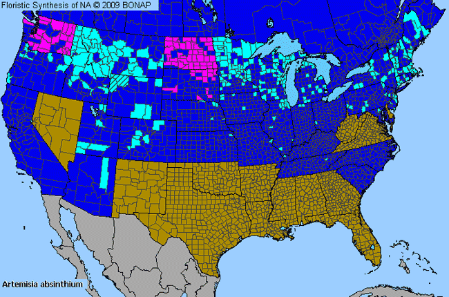 Allergies By County Map For Oldman