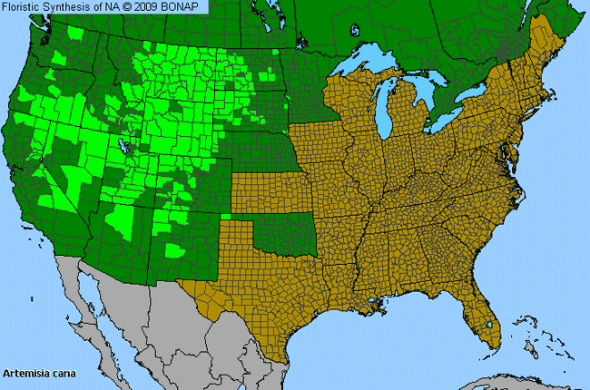 Allergies By County Map For Coaltown Sagebrush