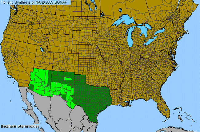 Allergies By County Map For Yerba-de-Pasmo