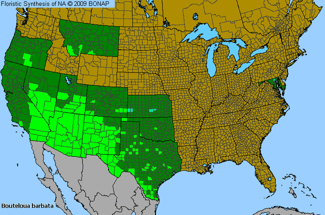 Allergies By County Map For Rothrock's Grama