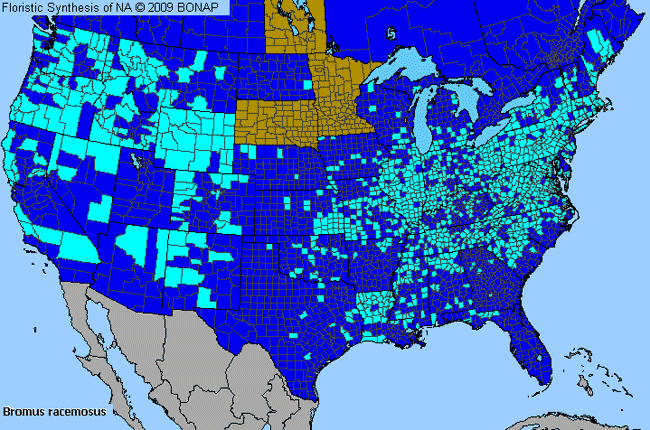 Allergies By County Map For Bald Brome