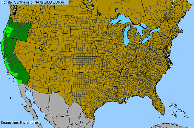 Allergies By County Map For Bluebrush