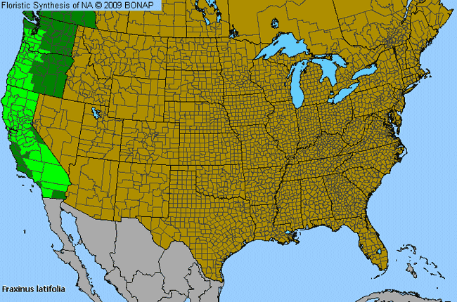 Allergies By County Map For Oregon Ash