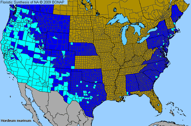 Allergies By County Map For Wall Barley