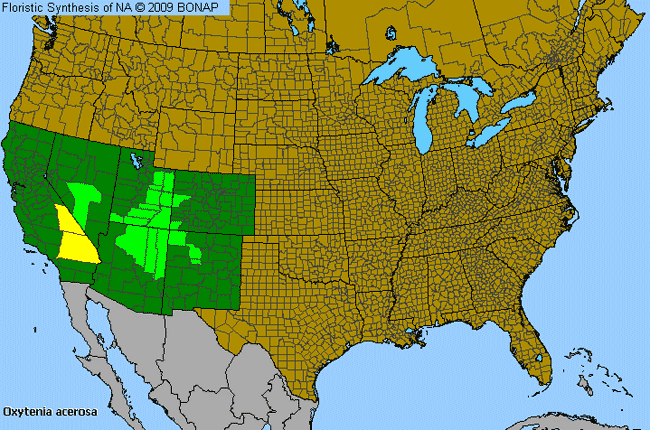 Allergies By County Map For Copperweed