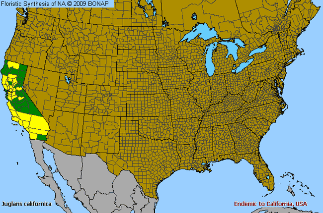 Allergies By County Map For Southern California Walnut