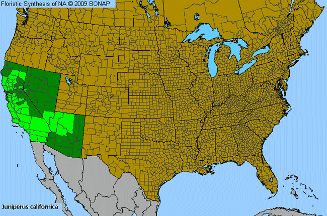 Allergies By County Map For California Juniper