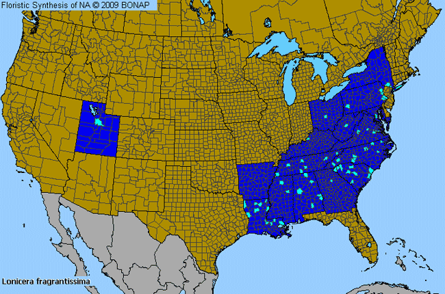 Allergies By County Map For Sweet-Breath-of-Spring