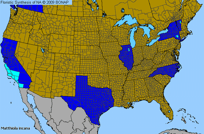 Allergies By County Map For Ten-Weeks Stock