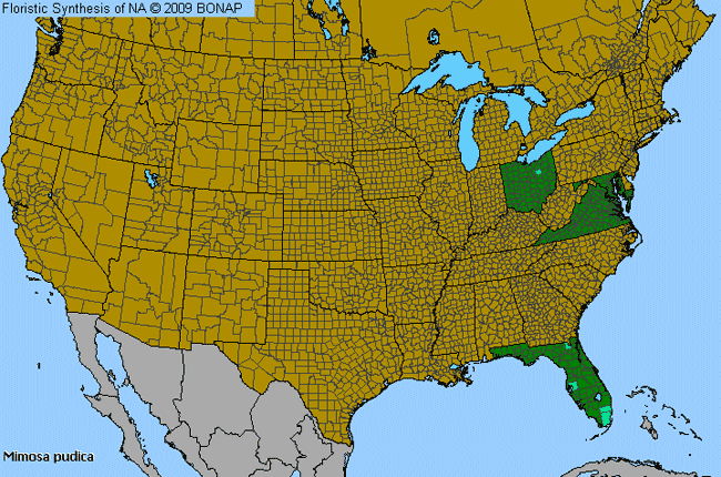 Allergies By County Map For Shameplant