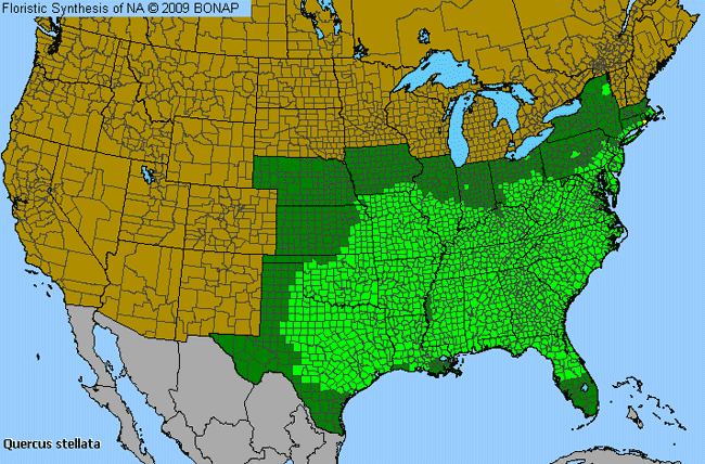 Allergies By County Map For Post Oak