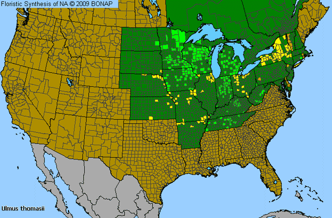 Allergies By County Map For Rock Elm