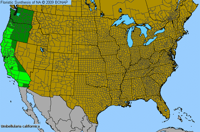 Allergies By County Map For California-Laurel