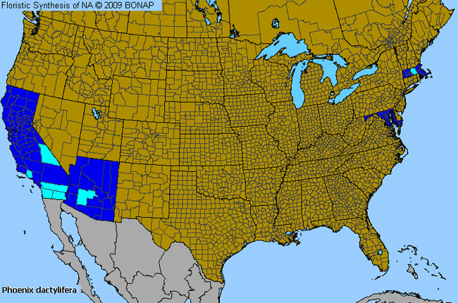 Allergies By County Map For Date Palm